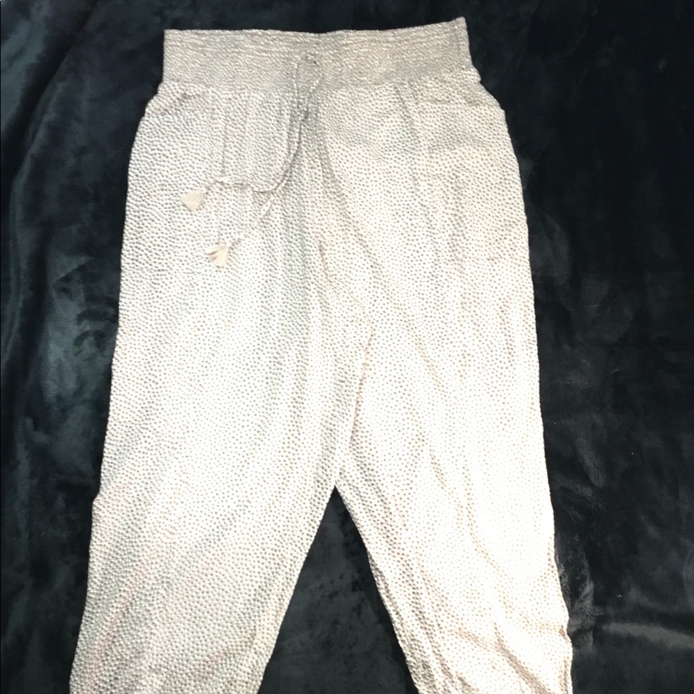 Aerie harem pants. Color lilac. Material cotton